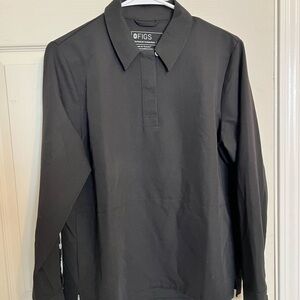 FIGSPRO Pique Longsleeve Polo